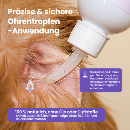 Timilk® WaxLift Haustier-Ohrenreinigungslösung