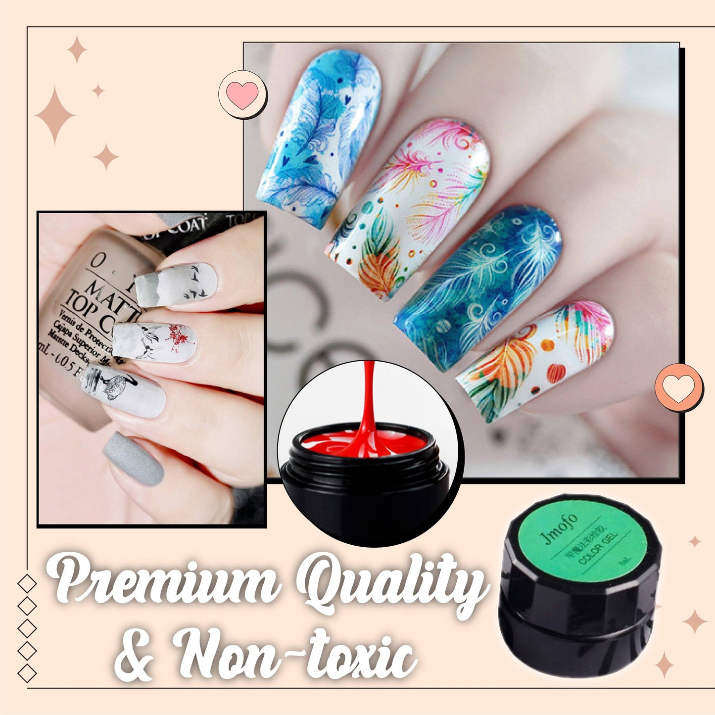 12 Color-Craze Gel-Nagellack