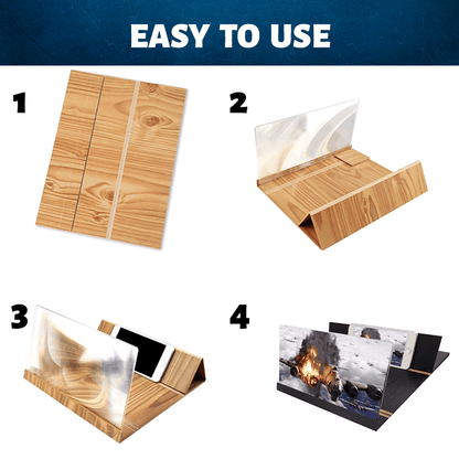 12-Zoll-Telefonbildschirm mit HD-Kino-Vergrößerung